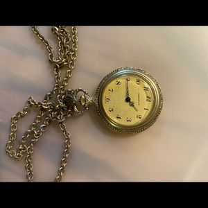 Vintage Caravelle Pocket Watch (rehab needed possibly so read description)